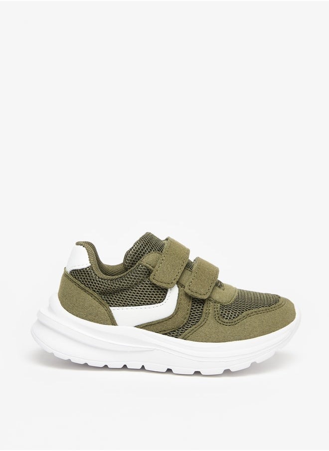 LBL by Shoexpress Boys Mesh Textured Sports Shoes With Hook And Loop Closure  - Image 2