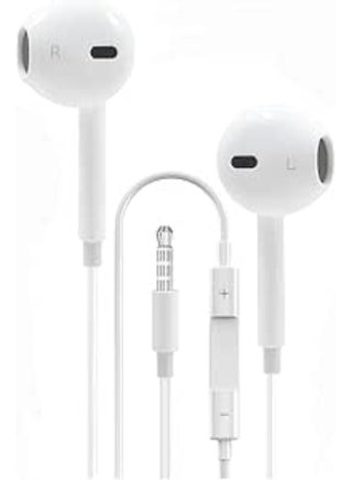 Wired Headphones with Microphone, 3.5mm Jack In Ear Headphones with Microphone Compatible with Smartphones, Computers, Laptops, IPads, MP3 Players and Most 3.5mm Audio Devices - view 4