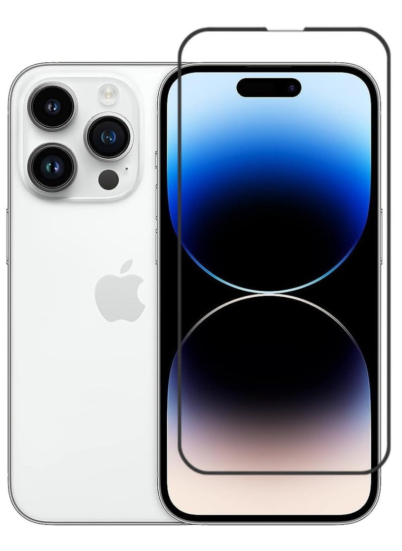 RAYON Tempered Glass Screen Protector 5D Designed For iPhone 14 Pro Full Screen Coverage And Bubble Free - Image 1