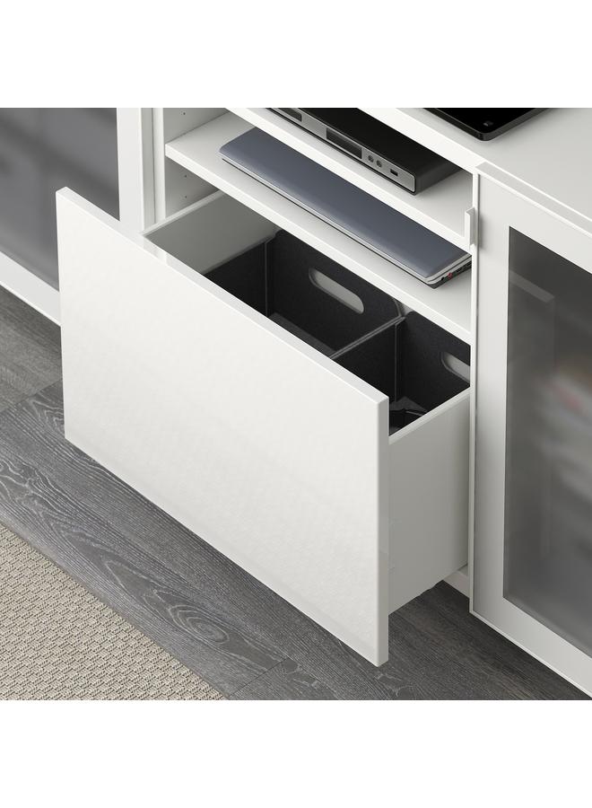 زبون إطار درج، أبيض، 60X25X40 سم - Image 3