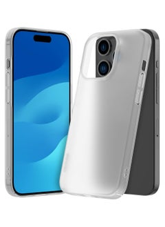 araree Araree Nukin Designed for iPhone 15 Pro Max Case, Anti-Scratch Hard PC Thin Cover Anti-Yellowing Shockproof Protective Cover Compatible with iPhone 15 Pro Max Case - Clear Matt  - Image 1