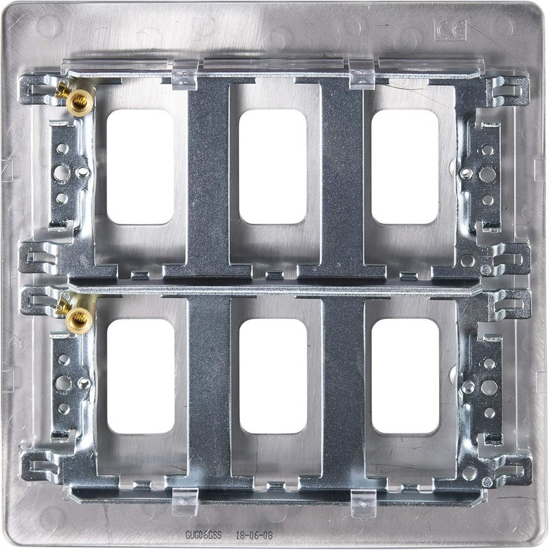 Schneider Electric Ultimate 6 Gang Flat Plate - Image 4
