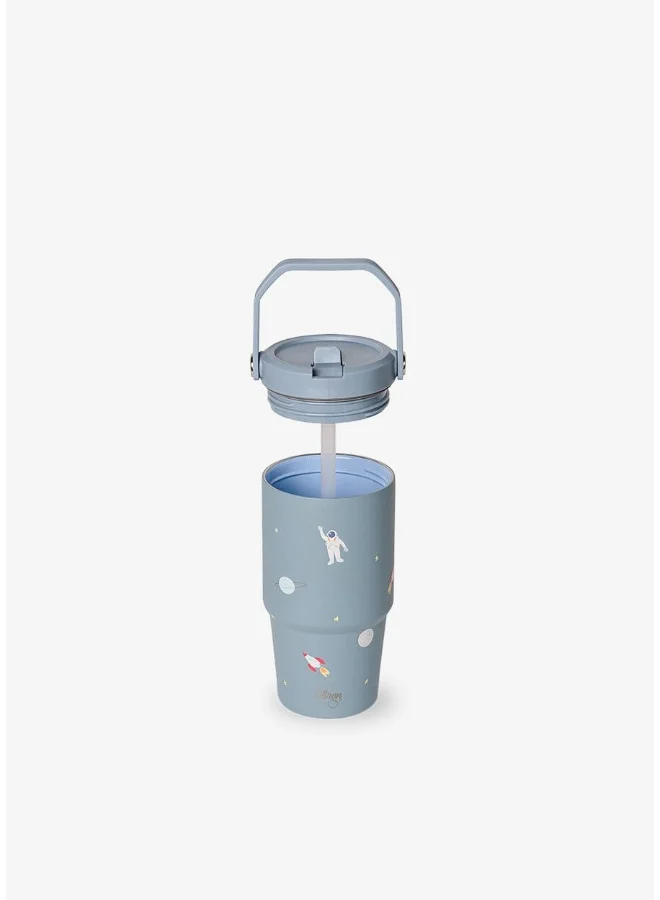 Citron Citron - Stainless Steel Insulated Tumbler - Spaceship - 600 ml