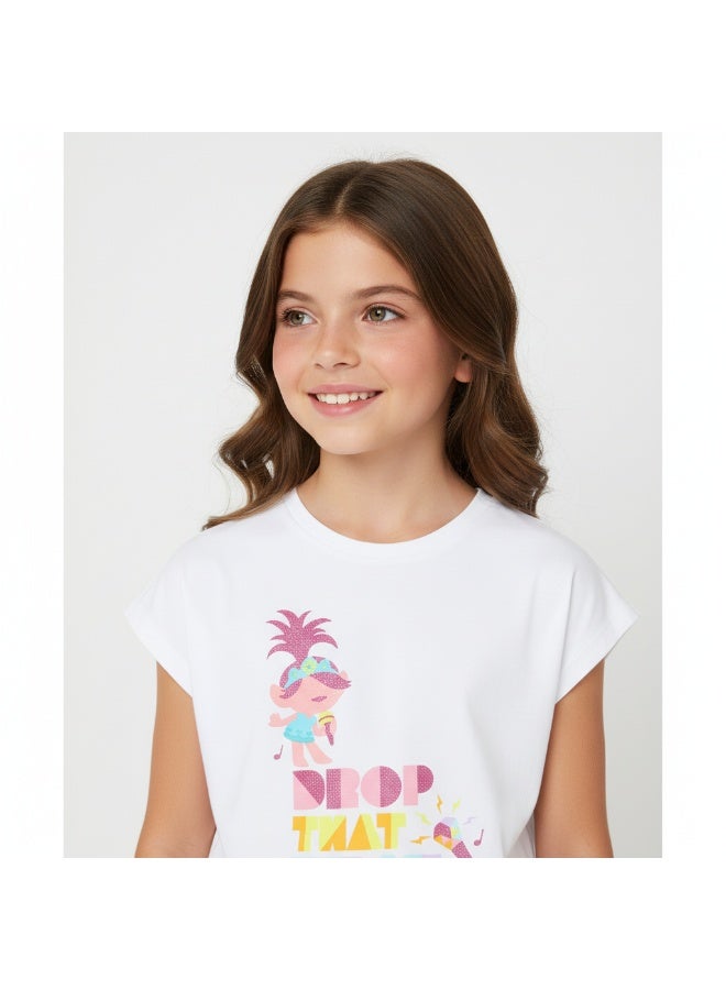Trolls T-SHIRT GIRLS TORLLS SS 2-8 YRS AI - Image 1