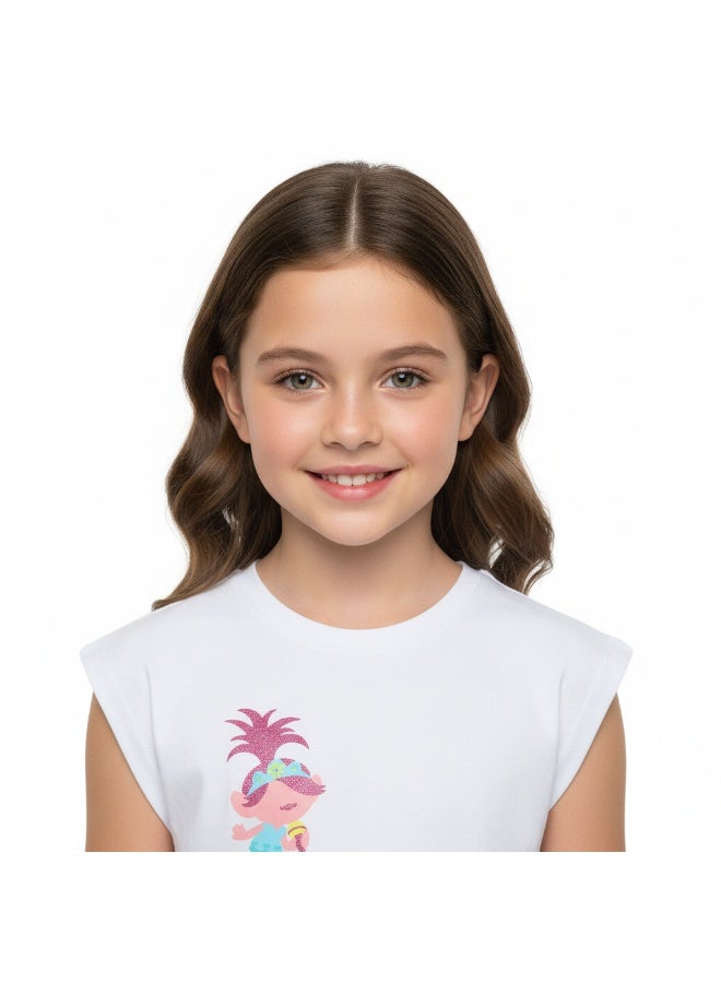 Trolls T-SHIRT GIRLS TORLLS SS 2-8 YRS AI - Image 2