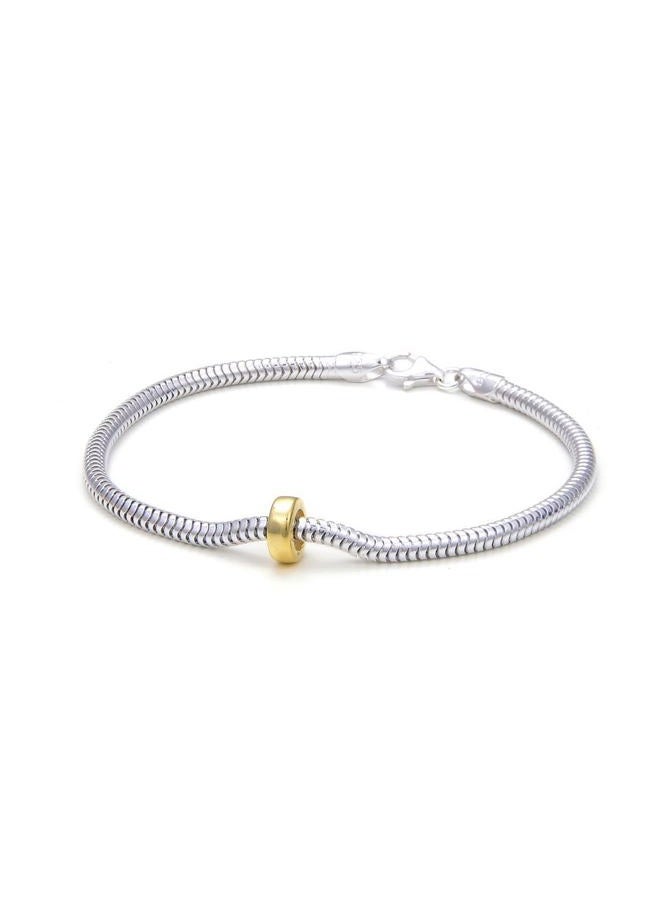 Adabele Sterling Silver Charm Stopper Spacer for Earrings Bracelet Necklace Anklet Keychain Jewelry Making Anniversary Birthday Christmas Mom's Gift Silver - Image 3