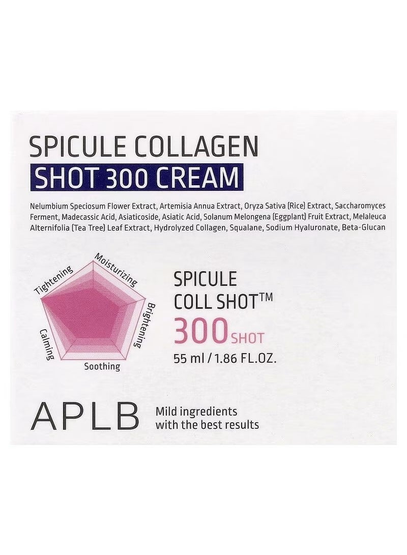 APLB Spicule Collagen Shot 300 Cream  1.86 fl oz (55 ml) - Image 2