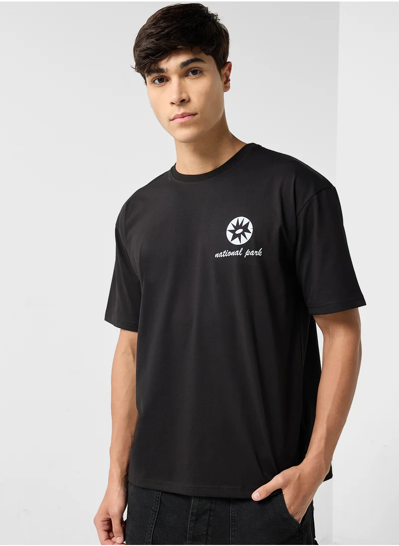 سفنتي فايف Oversized Short Sleeve T-Shirt