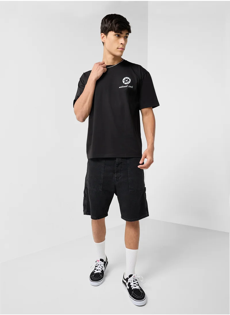 سفنتي فايف Oversized Short Sleeve T-Shirt