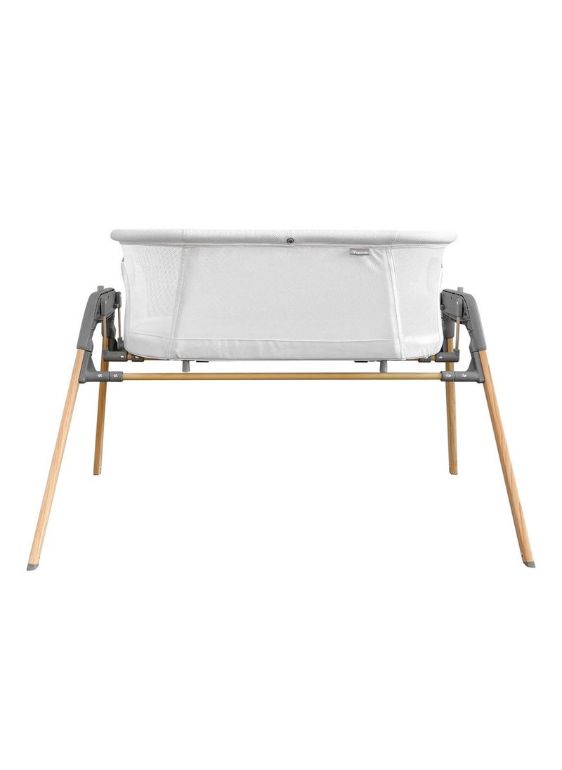 TEKNUM - 3 - In - 1 Baby Rocker Bassinet , Infant Crib With Mosquito Net - White - Image 1