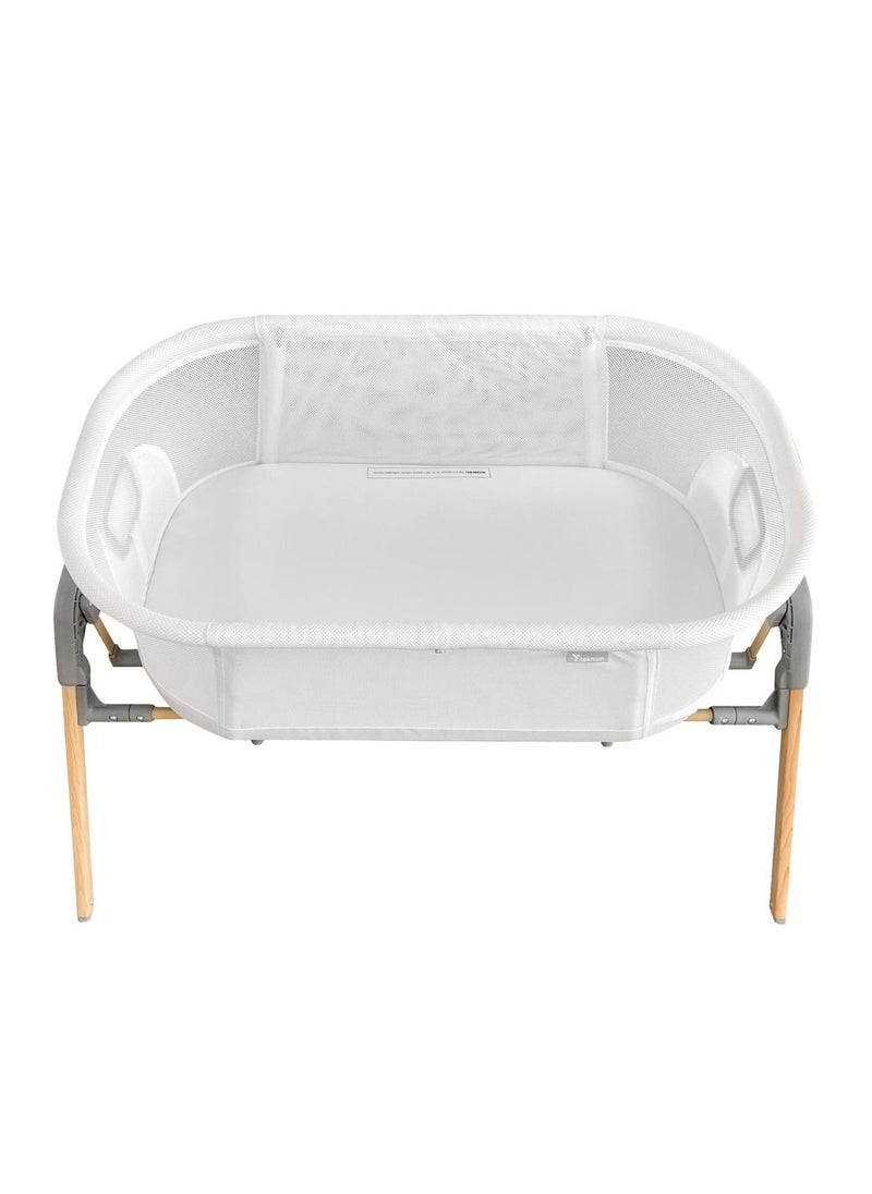 TEKNUM - 3 - In - 1 Baby Rocker Bassinet , Infant Crib With Mosquito Net - White - Image 1