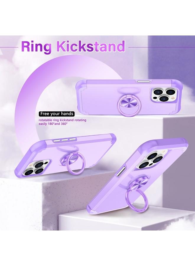 Zaboon Case For iPhone 12 Pro Max L2 Rotating Ring Holder Magnetic Phone Case - Image 4