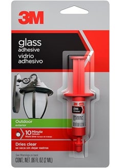 3M 3M Outdoor Glass Adhesive, Clear 2ml 