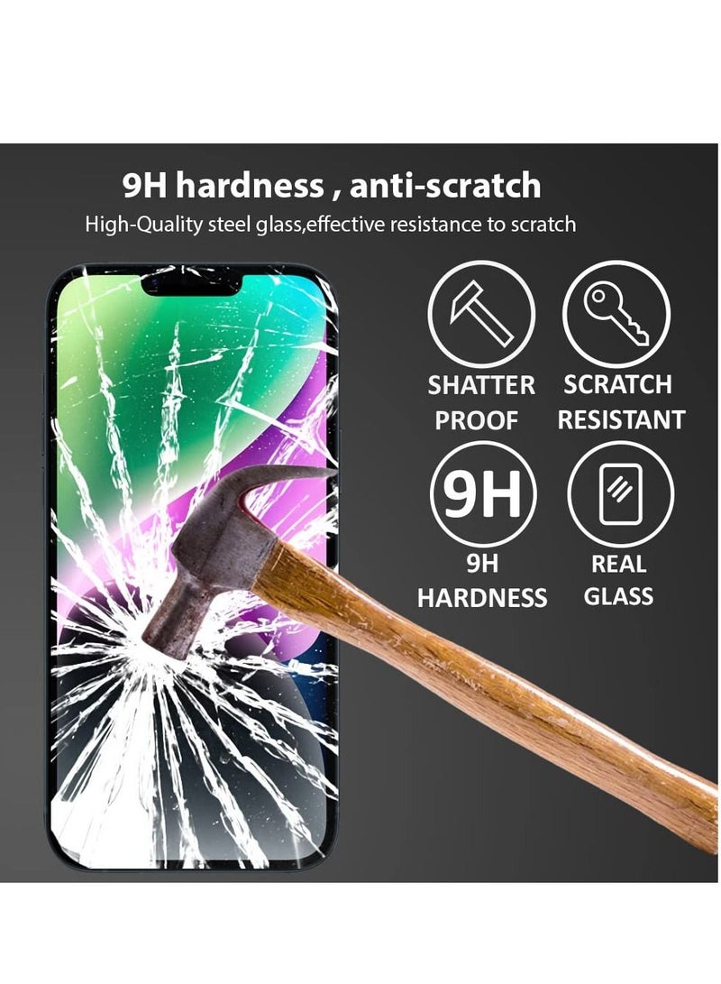 BORTONY iPhone 14 Plus /13 Pro Max Privacy Screen Protector 9H Anti Spy Dark Film Guard Case Friendly Bubble Free Tempered Glass for Apple iPhone 14Plus/13 Pro Max 6.7 Inch 2022 - Image 5
