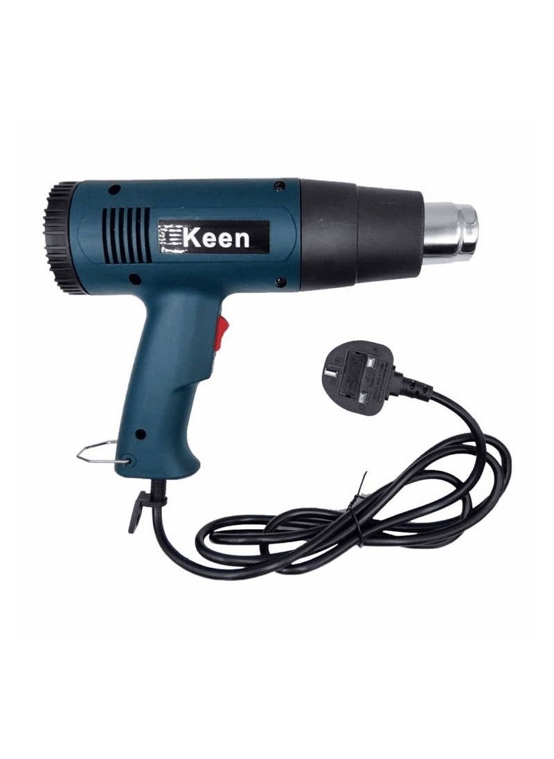 Keen Keen Heat Gun 2000W Multipurpose Heavy Duty,Dual Temperature Hot Air Gun Air Heating Gun 220-240V 50/60Hz- OS-105  - Image 3