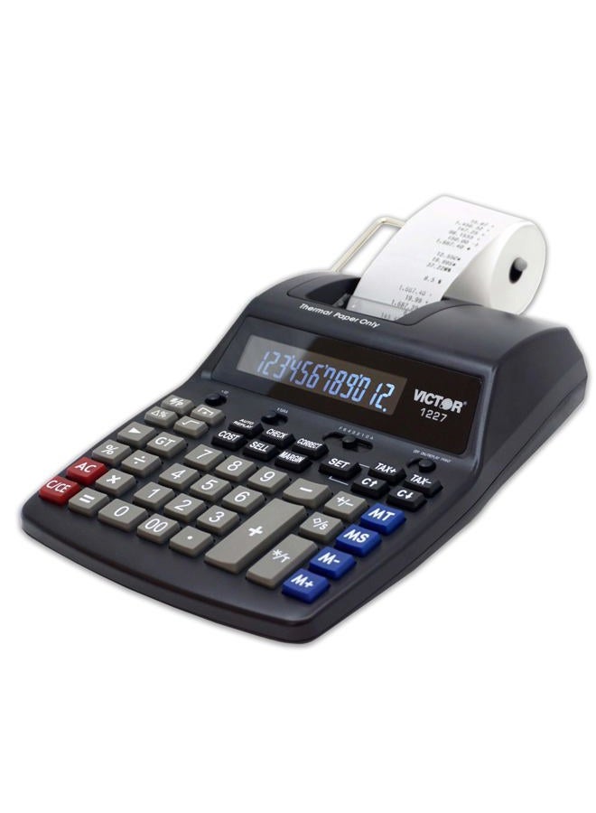 Victor Thermal Printing Calculator with Check & Correct – Fast, Ink-Free Printing, Large Screen, Smudge-Free Results for Office & Accounting - Image 1