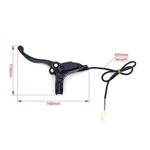 PROOTOM Motorcycle Rear Brake Master Cylinder Lever Dirt Bike Brake Lever for SurRon Electric Motor Light Bee SurRon XS Rear Brake Master Cylinder - Image 3