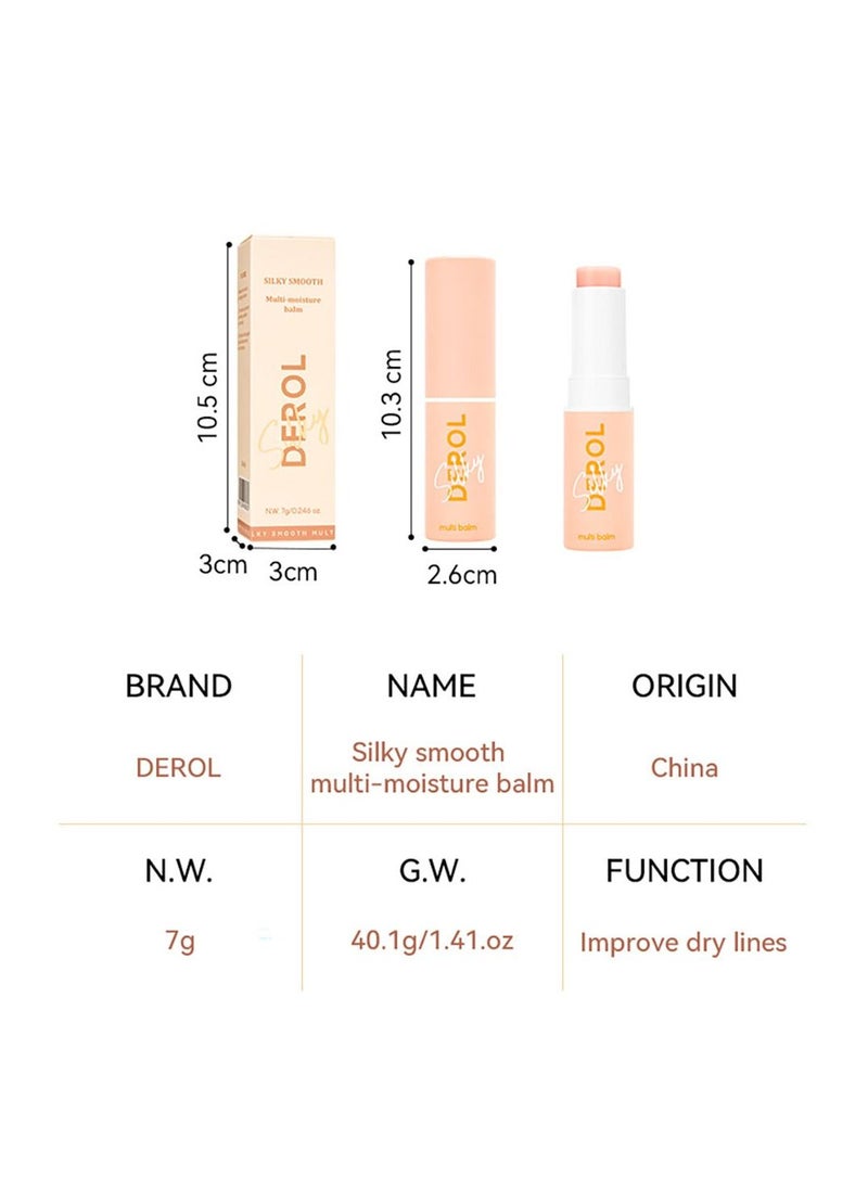 DEROL - Multi-moisture Balm Stick-brighten Wrinkle Repair Bounce For Face Silky Smooth Ice Daily Dew Sticks,hydrate Ingredient For Natural Cooling Sensation ,Smooth Refreshing Dry Skin,collagen Anti Aging Ski - Image 1