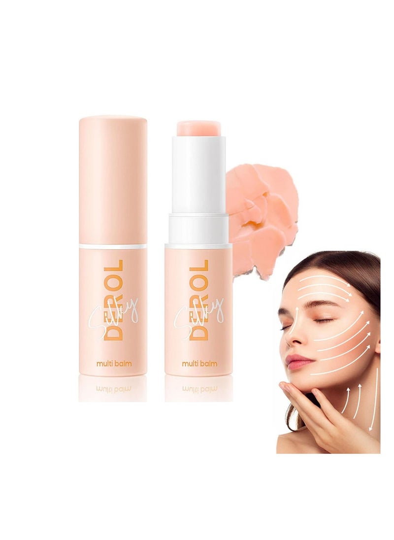 DEROL Multi-moisture Balm Stick-brighten Wrinkle Repair Bounce For Face Silky Smooth Ice Daily Dew Sticks,hydrate Ingredient For Natural Cooling Sensation ,Smooth Refreshing Dry Skin,collagen Anti Aging Ski  - Image 1
