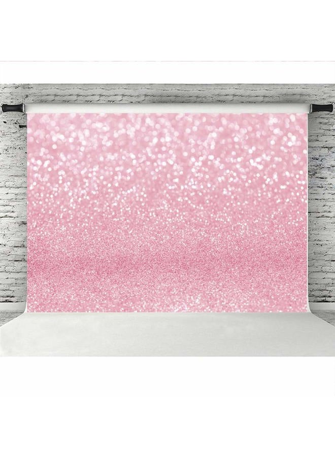 Lofaris Pink Bokeh Photography Backdrop Shinny Spots Sparkle Abstract Halos Background Newborn Baby Shower Birthday Party Decorations Portrait Photo Booth Props 7x5ft - Image 5