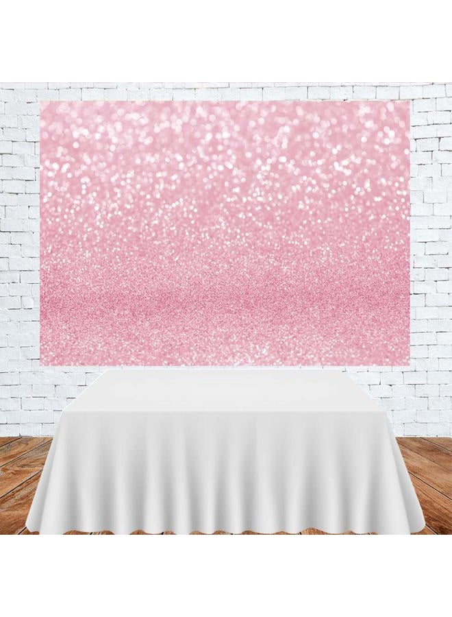 Lofaris Pink Bokeh Photography Backdrop Shinny Spots Sparkle Abstract Halos Background Newborn Baby Shower Birthday Party Decorations Portrait Photo Booth Props 7x5ft - Image 3