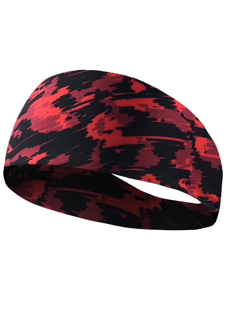 Generic Elastic Head Band Workout Headbands for Men Women - Image 3