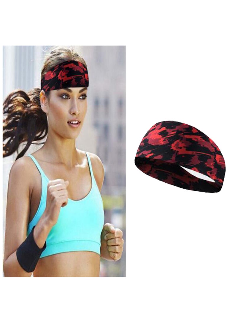 Generic Elastic Head Band Workout Headbands for Men Women - Image 1