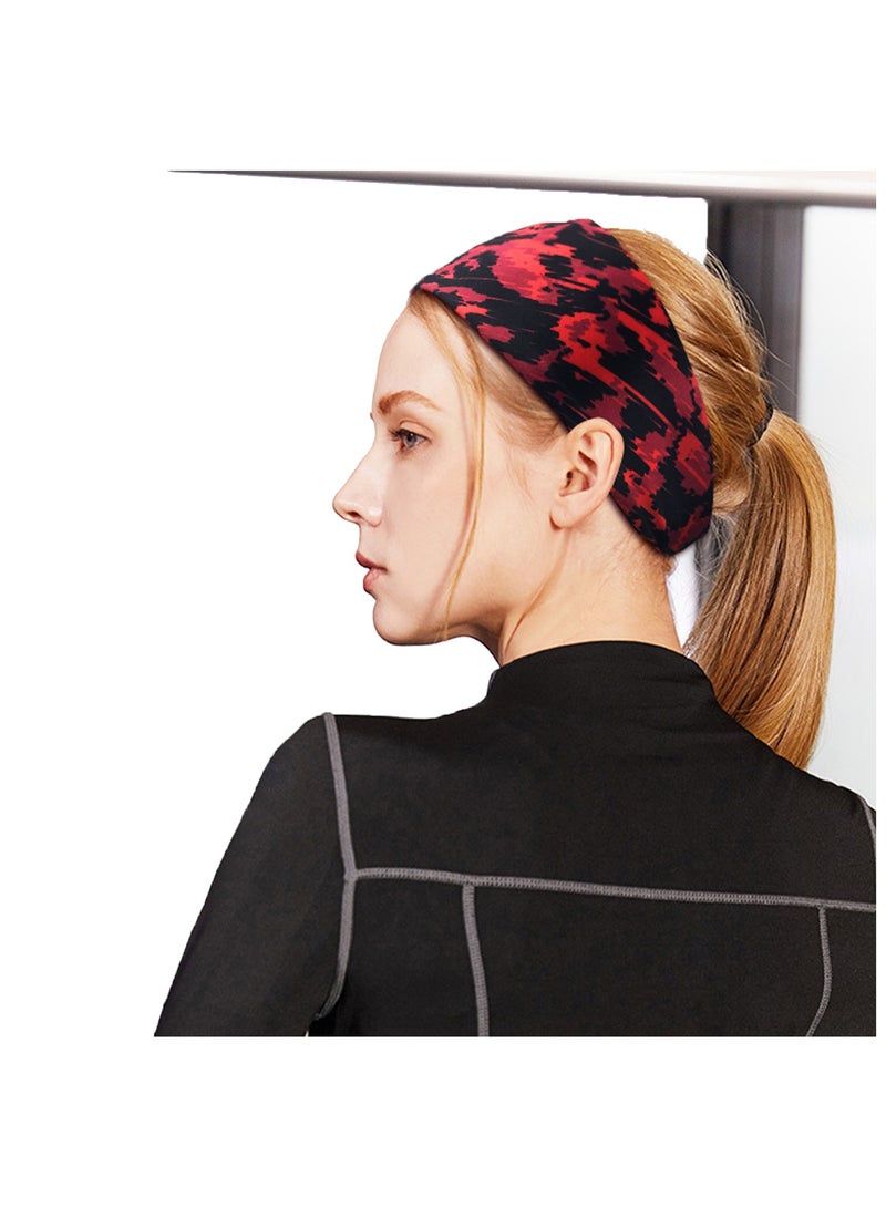 Generic Elastic Head Band Workout Headbands for Men Women - Image 2