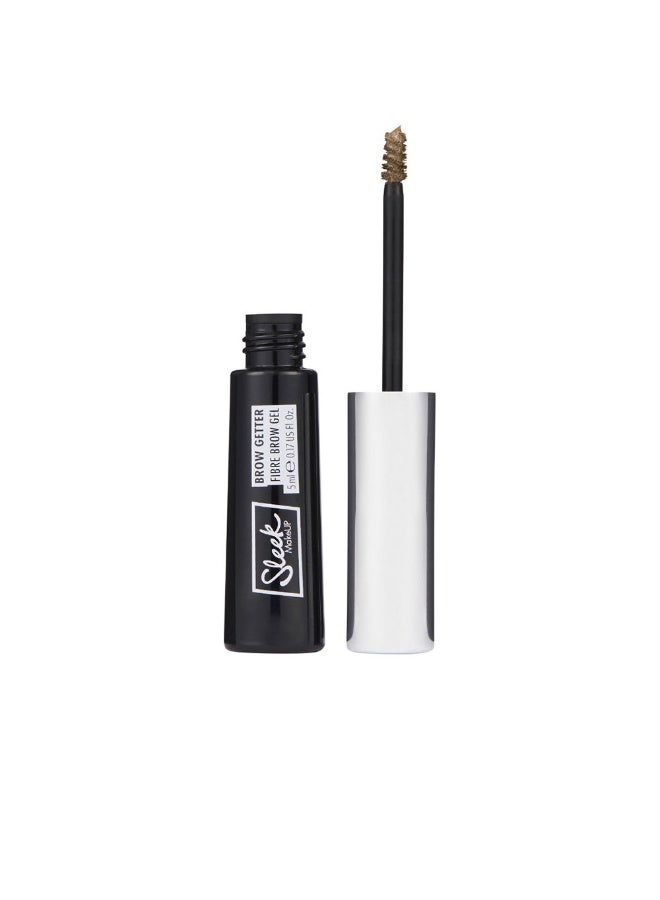 Sleek Brow Getter Fibre Brow Gel Color Dark Brown 5ml - Image 1