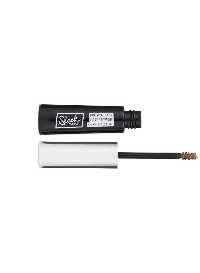 Sleek Brow Getter Fibre Brow Gel Color Dark Brown 5ml - Image 2