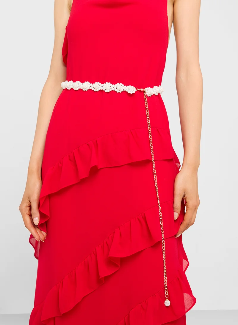 Ella Limited Edition Pearl Women'S Belt