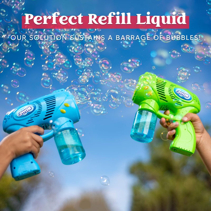 JOYIN حلول فقاعات JOYIN 32 أونصة (قريب من 1 لتر / 2.5 جالون) حلول فقاعات كبيرة، تركيز فقاعات لفقاعات عيد الفصح، آلة فقاعات، مسدس فقاعات، عصي فقاعات، جزازة فقاعات، إعادة تعبئة عصير الفقاعات - Image 5