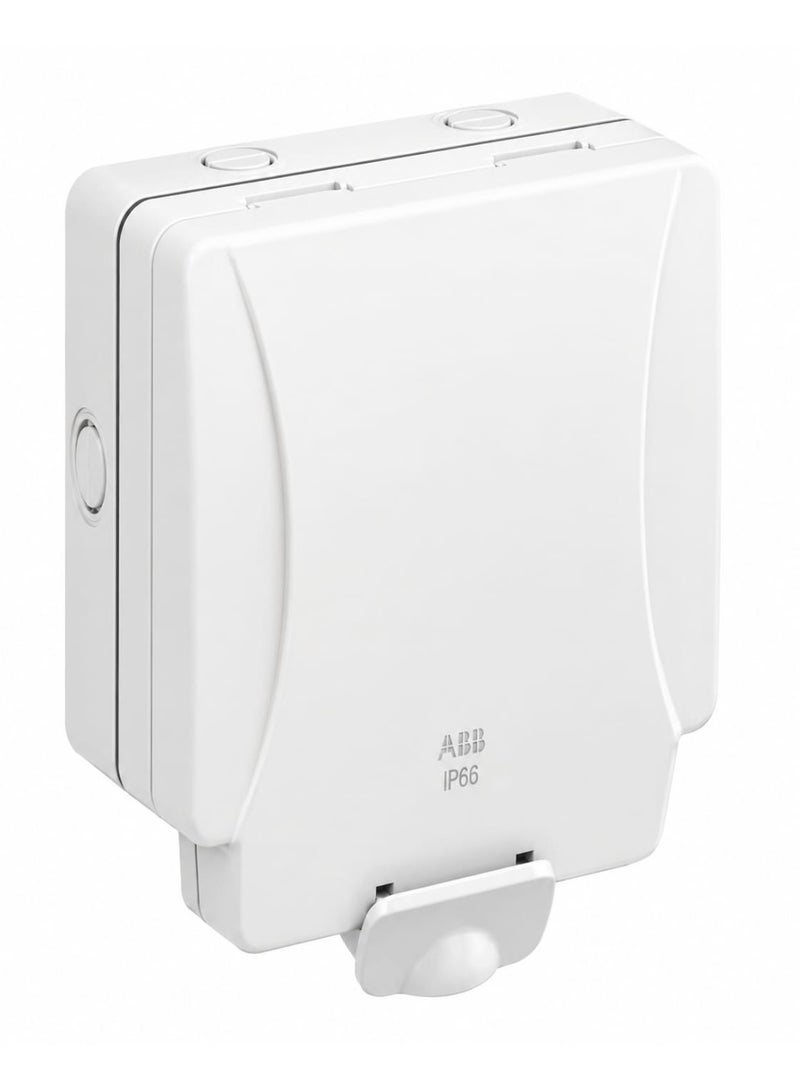 WSC202,2GANG WEATHERPROOF COVER IP66, WHITE