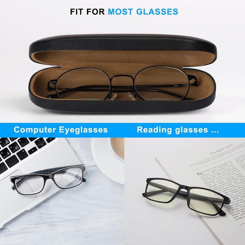 RayLove Unisex Hard Shell Eyeglasses Cases, Protective Case For Glasses - Image 2