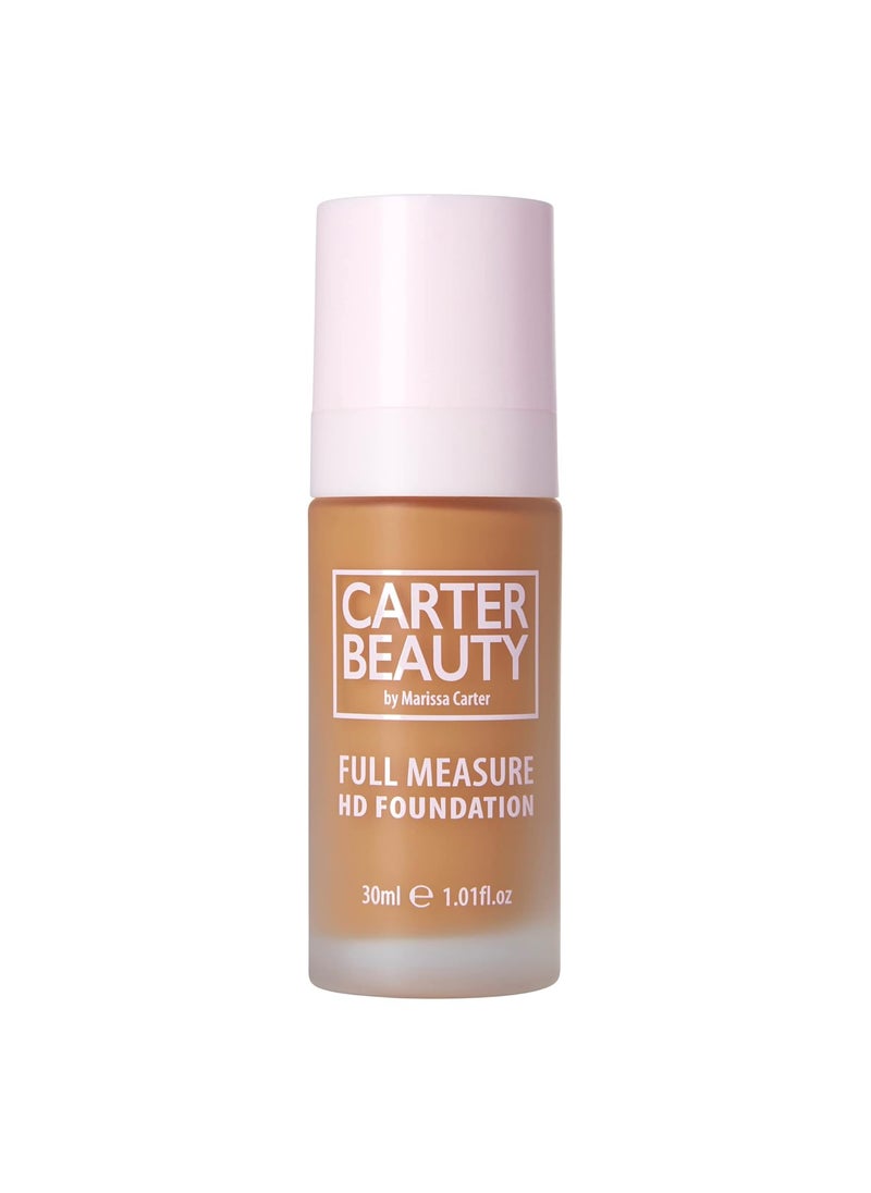 Carter Beauty - Carter Beauty Full Measure HD Foundation - Lightweight, Full Coverage Matte Formula - Water-Based, Super Soft Skin Perfector - Vegan And Cruelty Free, Paraben And Sulfate Free - Truffle - 1.01 OZ - Image 1