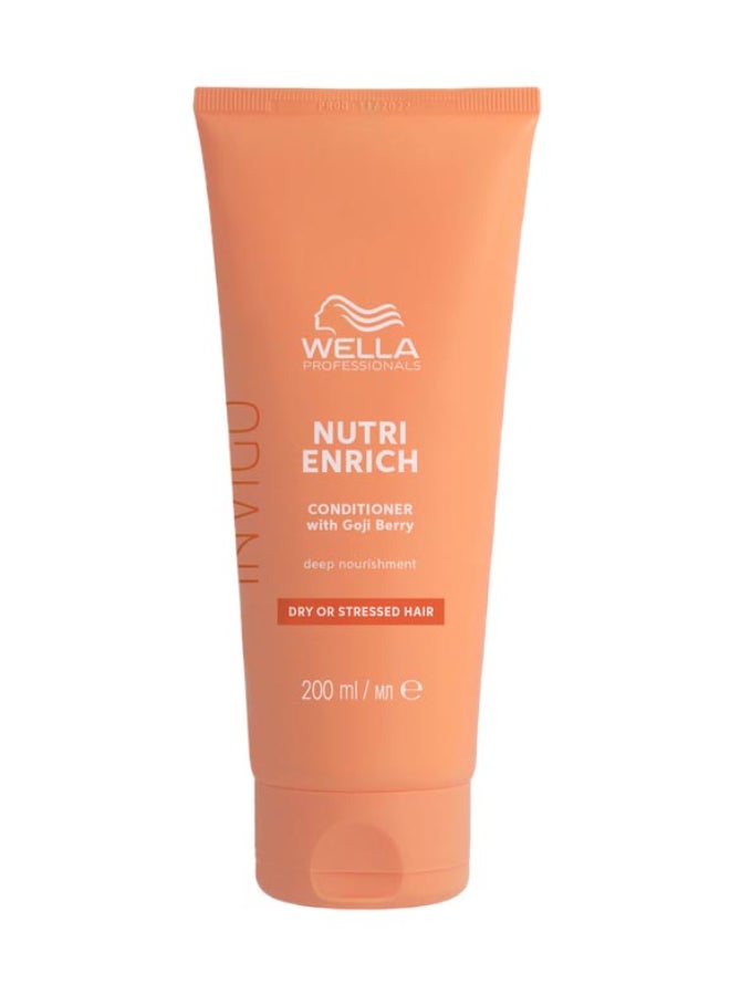 Wella Professionals Invigo Nutri-Enrich Deep Nourishing Conditioner - Instantly Moisturizes Dry, Stressed Hair With Goji Berry (200 Ml) - Image 1