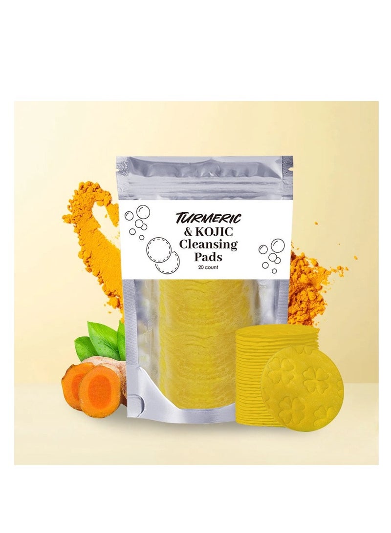 وسادات تنظيف الكركم وتقشير وتنظيف الوجه - Image 1