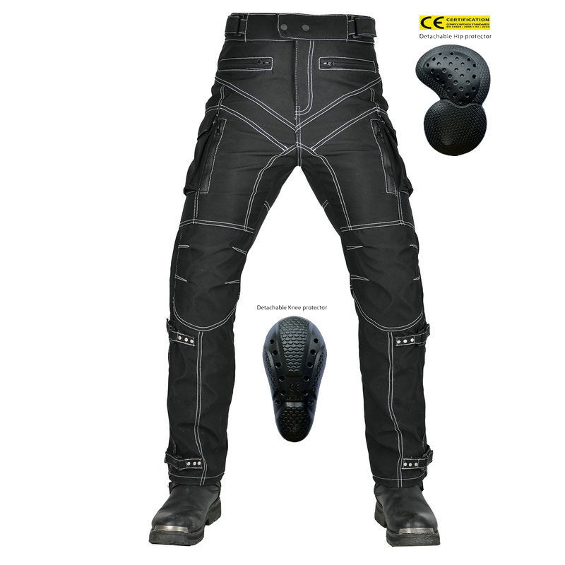 Generic VOLERO Motorcycle Pants Breathable Padded Stretch High-Waist Riding Trousers PK-06 second generation upgrade 