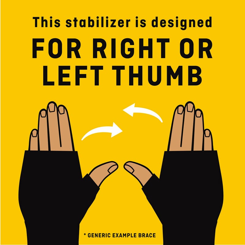 FUTURO FUTURO Deluxe Thumb Stabilizer, Improves Stability, Moderate Stabilizing Support, Large/X-Large  - Image 5