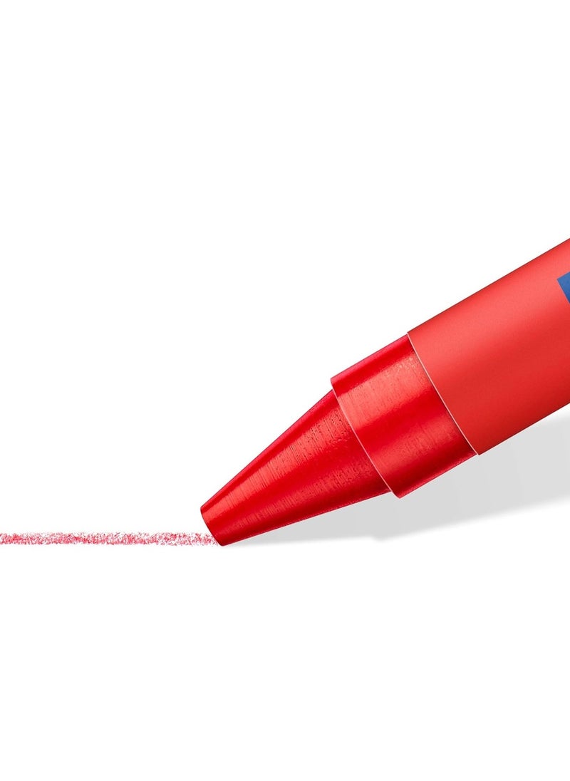 STAEDTLER أقلام شمعية متعددة الألوان مكونة من 12 قطعة  - Image 4