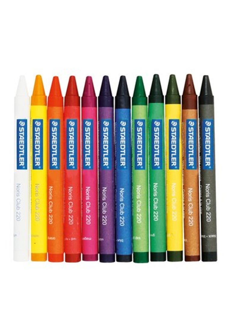 STAEDTLER أقلام شمعية متعددة الألوان مكونة من 12 قطعة  - Image 2