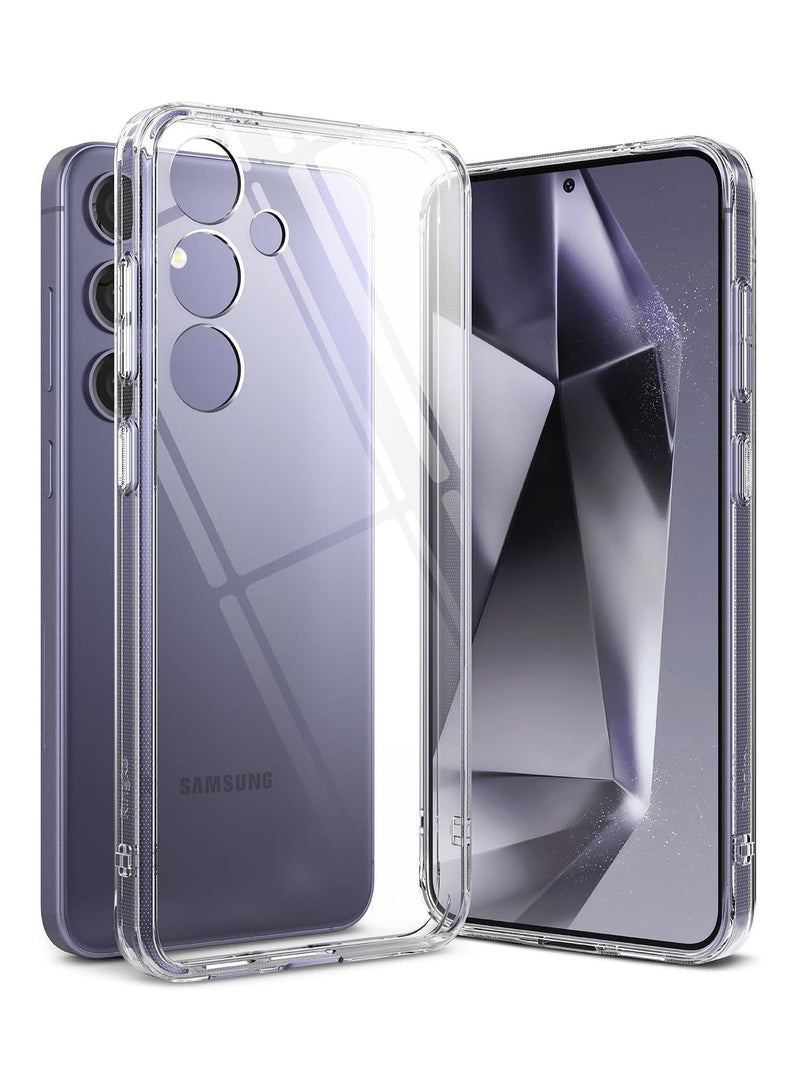 INEIX جراب شفاف لهاتف Samsung Galaxy S24 Plus، جراب خلفي مطاطي شفاف مقاوم للصدمات ومرن من السيليكون TPU، متوافق مع Samsung Galaxy S24 Plus