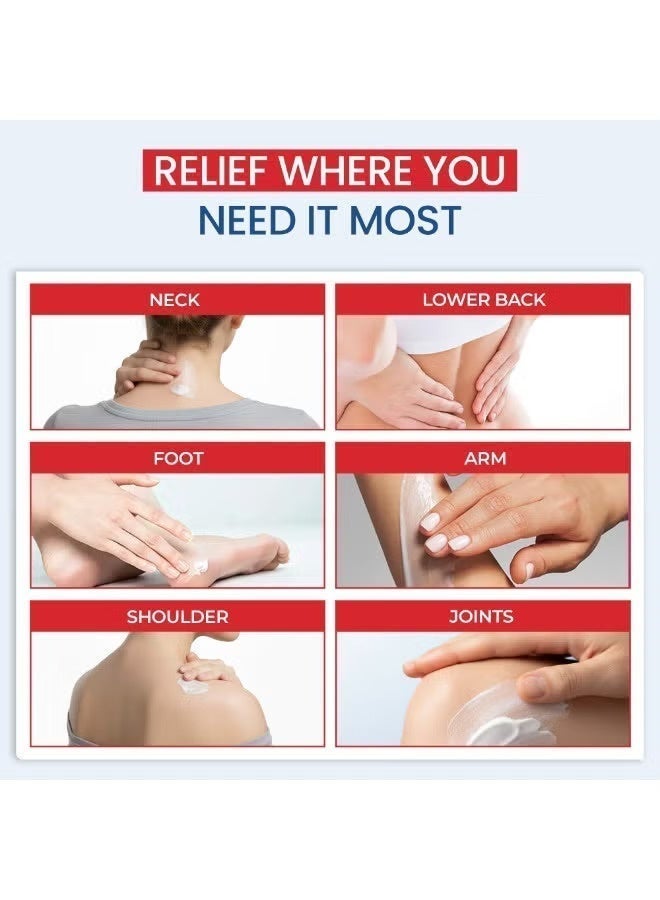 ستار CANSIN Massage Cream Pain Relief 100 جم – كريم تدليك موضعي للراحة - Image 4