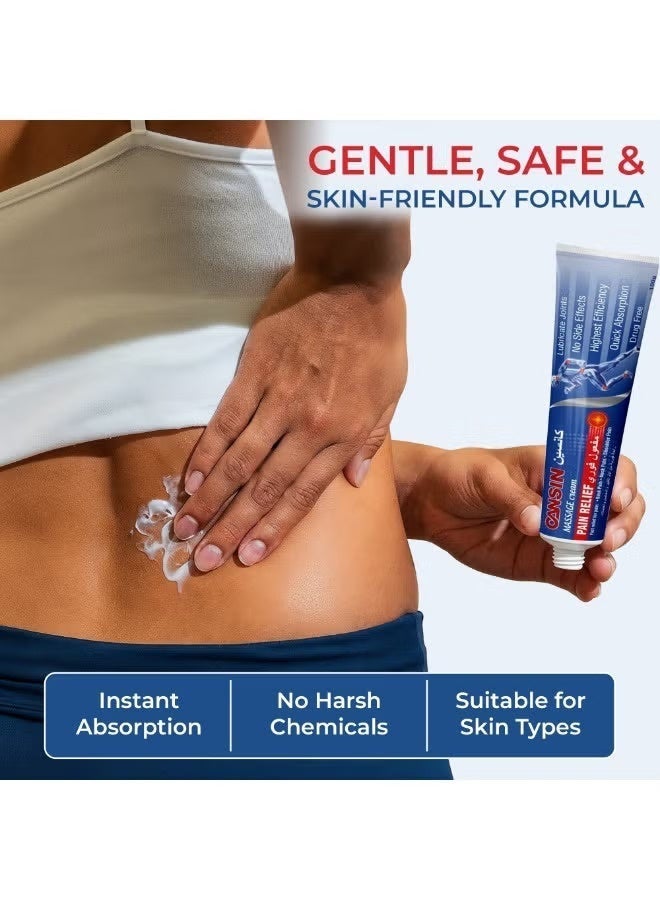 ستار CANSIN Massage Cream Pain Relief 100 جم – كريم تدليك موضعي للراحة - Image 5