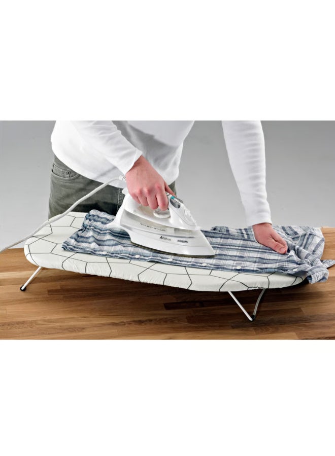 Tabletop Ironing Board, Foldable Compact Ironing Board for Clothes, Space-Saving Laundry Iron Board - Image 4
