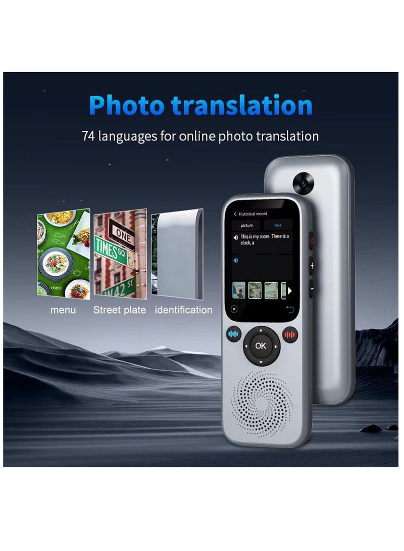 terrion AI Smart Voice Translator Device | Instant Two-Way Translation | Supports Photo & Voice Translation | Multi-Language Support - Image 2
