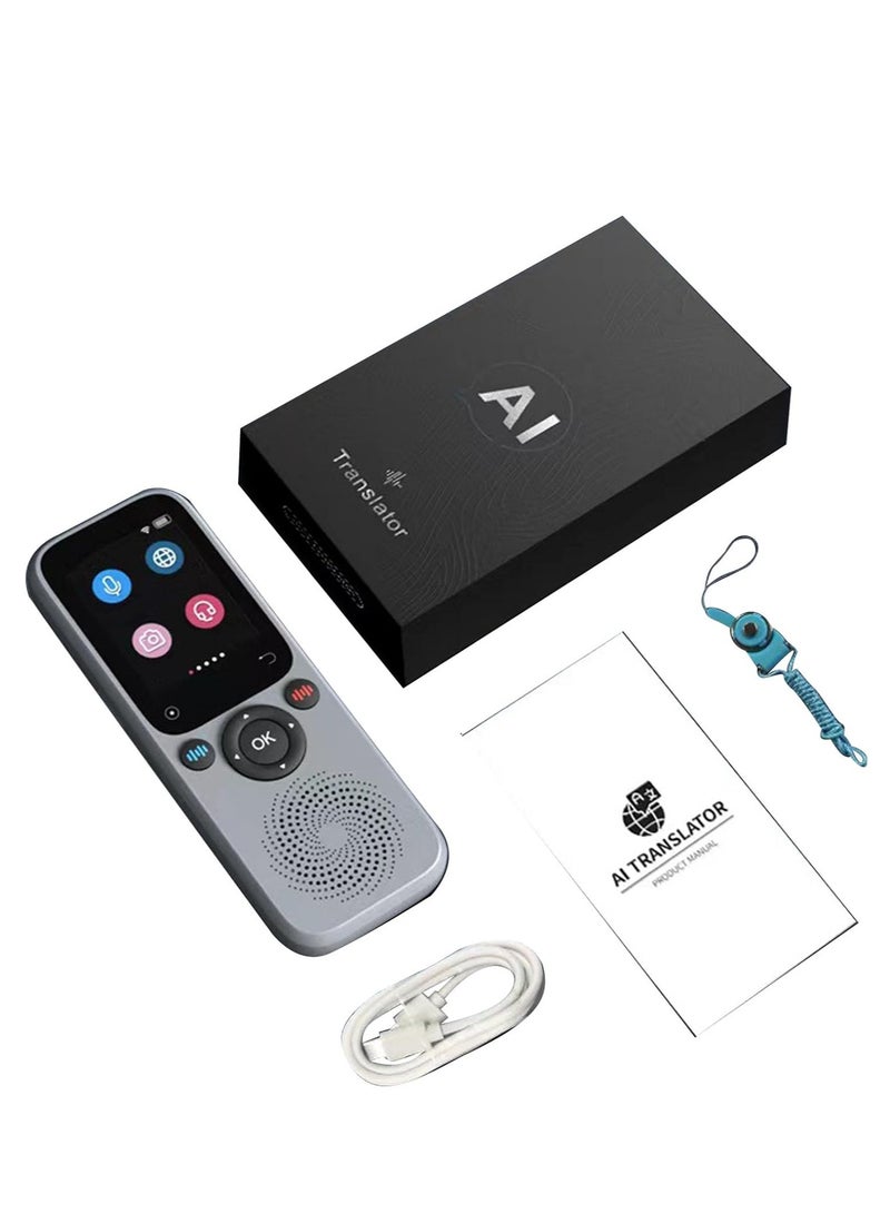 terrion AI Smart Voice Translator Device | Instant Two-Way Translation | Supports Photo & Voice Translation | Multi-Language Support - Image 3