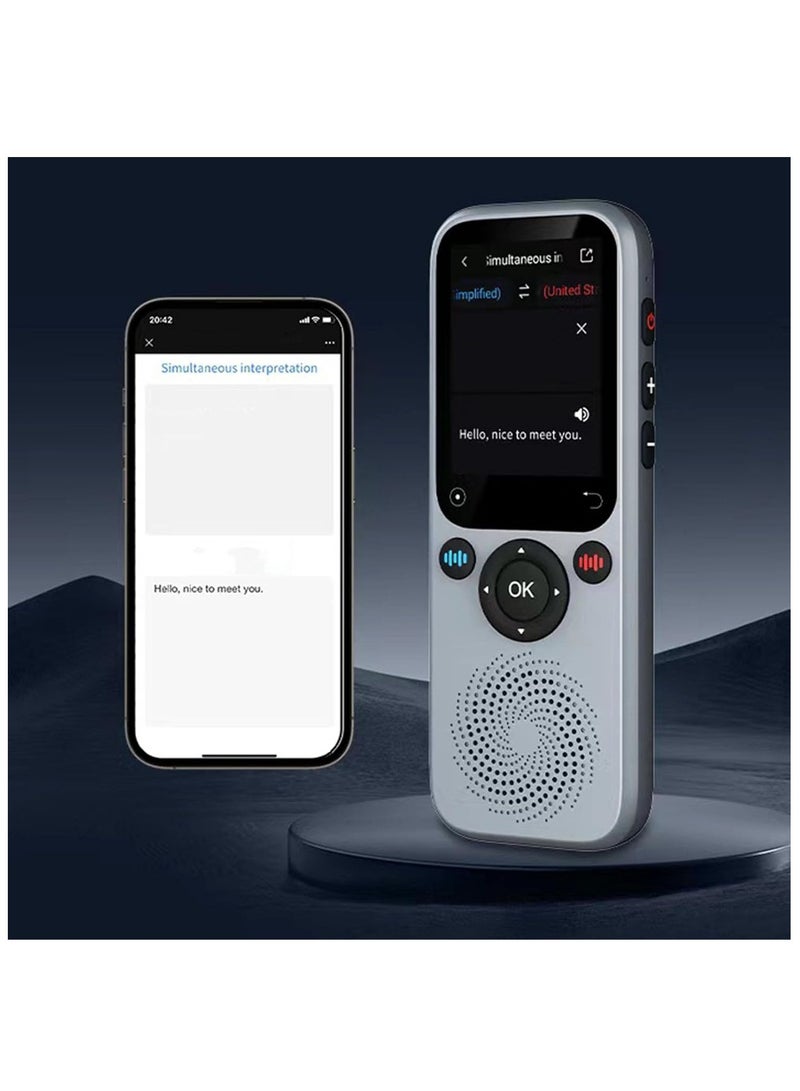 terrion AI Smart Voice Translator Device | Instant Two-Way Translation | Supports Photo & Voice Translation | Multi-Language Support - Image 5