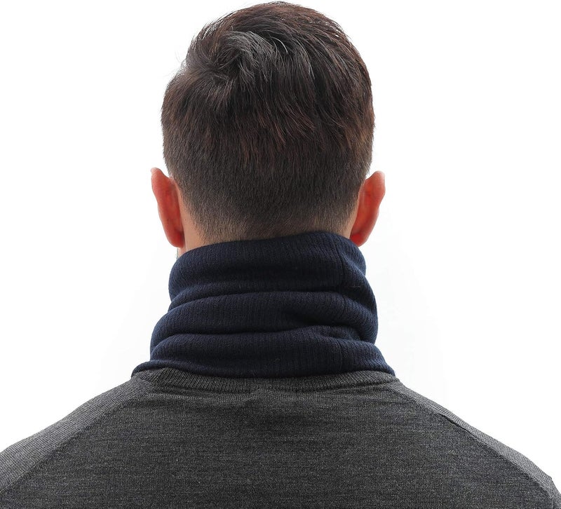 NovForth Winter Neck Warmer Men Ski, Neck Gaiter Face Scarf Women, Fleece Scarf for Men Gaiter Mask, Thick Windproof Scarves - Image 5