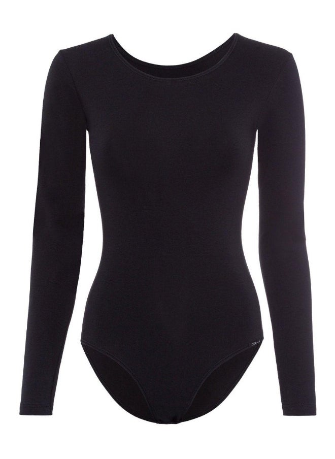 La Senza Skiny Bodysuit Long Sleeved Black  - Image 4